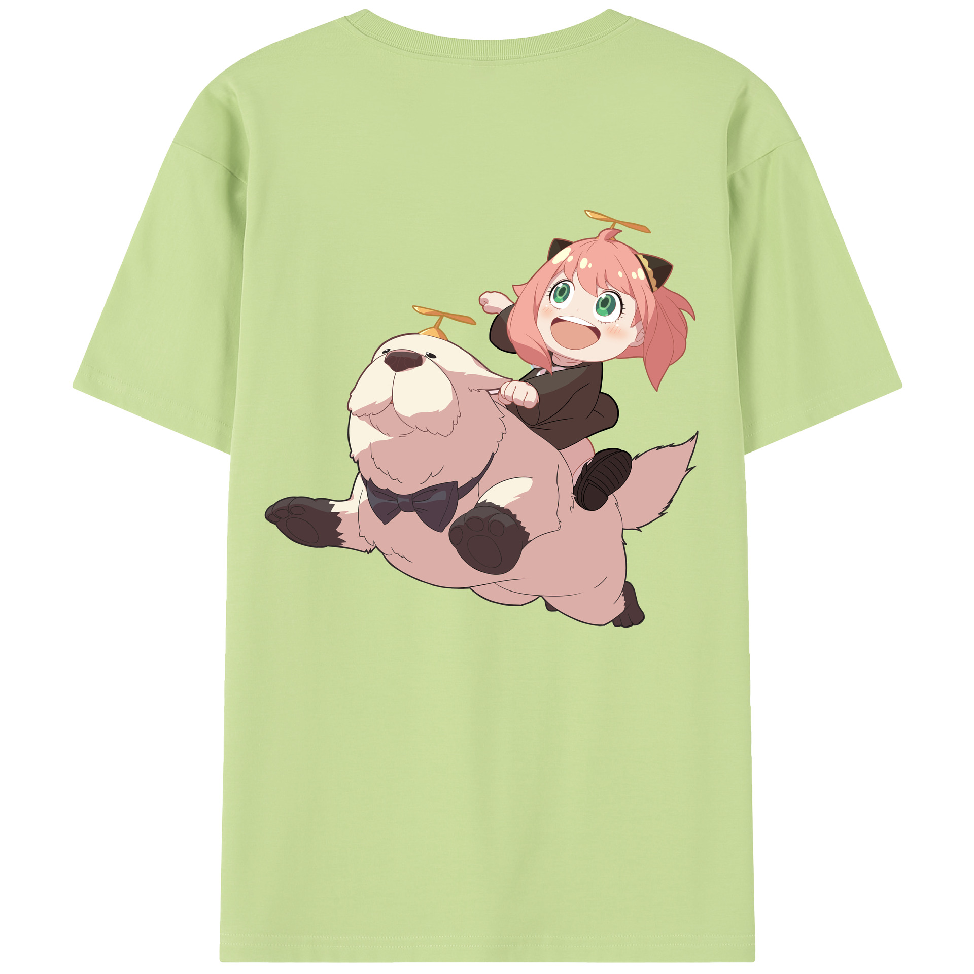 （画像用） SPY×FAMILY间谍家家酒 綿100％半袖Tシャツ（背面プリント）